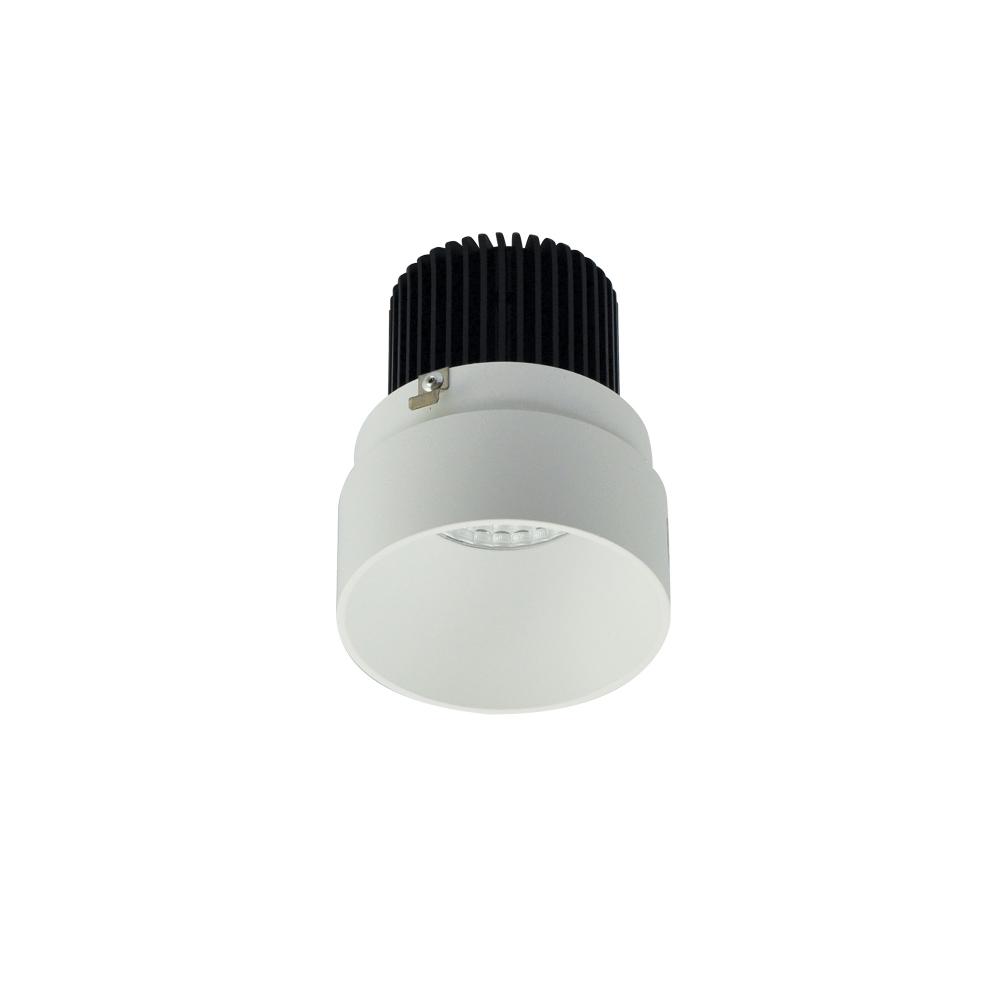 2" Iolite LED Round Trimless Downlight, 800lm / 14W, 5000K, Matte Powder White Finish