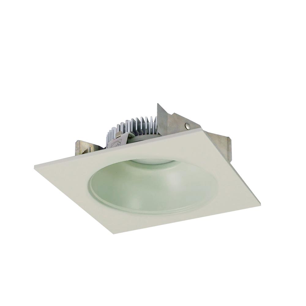 4" Cobalt Shallow High Lumen LED Trim, Square/Round Reflector, 850lm, 2700K, White