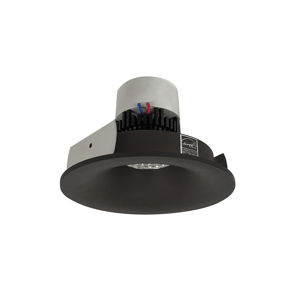 4" Pearl LED Round Bullnose Retrofit, 1000lm / 12W, 3000K, Bronze Finish