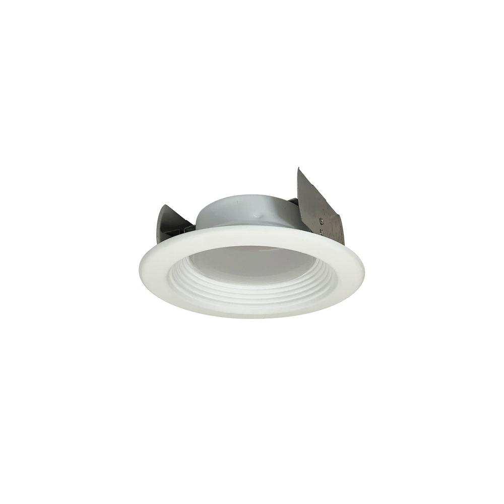 4" AC Onyx Retrofit, Round Baffle, 952lm, 15W, 3000K, 120V, White