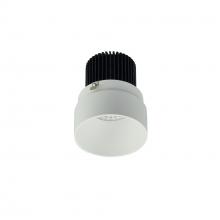 Nora NIO-2RTLNDC50XMPW - 2" Iolite LED Round Trimless Downlight, 800lm / 14W, 5000K, Matte Powder White Finish