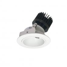 Nora NIO-4RD27XMPW/HL - 4" Iolite LED Round Adjustable Deep Reflector, 1500lm/2000lm (varies by housing), 2700K, Matte