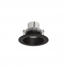 Nora NLCBC2-45227BB/10 - 4" Cobalt Click LED Retrofit, Baffle, 1000lm / 12W, 2700K, Black Baffle / Black Flange