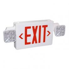 Nora NEX-711-LED/RB - LED EXIT & EMERGENCY COMBO W/R