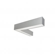 Nora NLUD-L334W - "L" Shaped L-Line LED Indirect/Direct Linear, 3781lm / Selectable CCT, White Finish