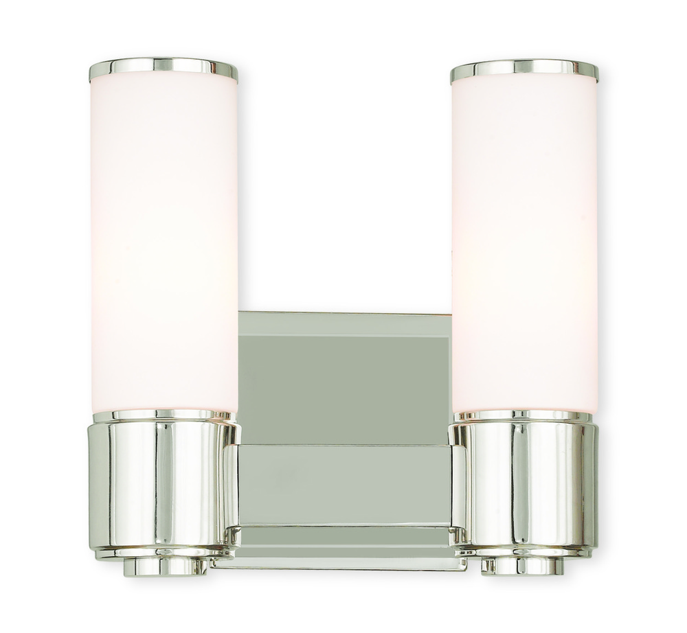 2 Light PN Wall Sconce/ Bath Light