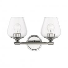 Livex Lighting 17472-05 - 2 Light Polished Chrome Vanity Sconce