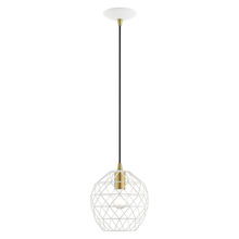 Livex Lighting 41326-03 - 1 Lt White Pendant