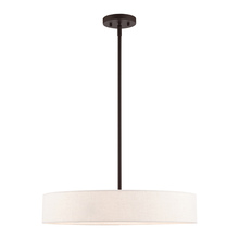 Livex Lighting 46034-07 - 4 Lt Bronze Chandelier