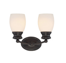 Savoy House 8-9127-2-13 - Elise 2-Light Bathroom Vanity Light in English Bronze