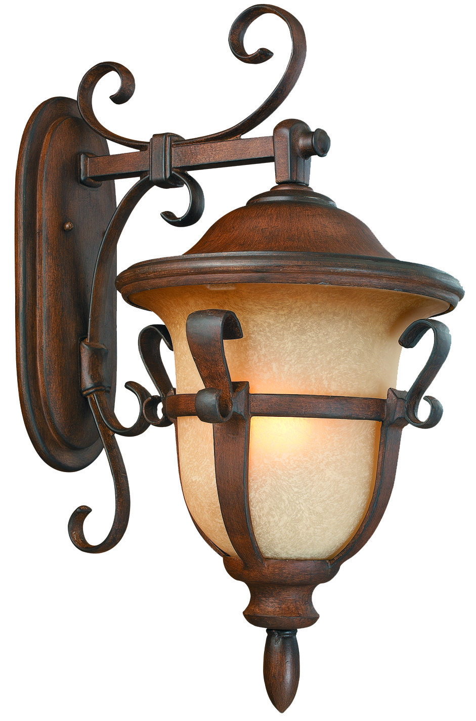 Tudor Outdoor 4 Light Large Wall Bracket