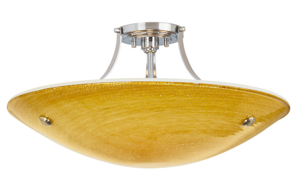 Ceiling Neptune Grande Amber Bronze CF GU10 3x26W