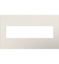 Legrand AWP4GLA4 - adorne? Satin Light Almond Four-Gang Screwless Wall Plate