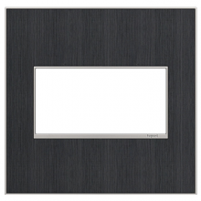 Legrand AWM2GRG4 - adorne® Rustic Grey Two-Gang Screwless Wall Plate