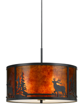  FX-3616-1P - 60W X 3 DEER MICA FIXTURE