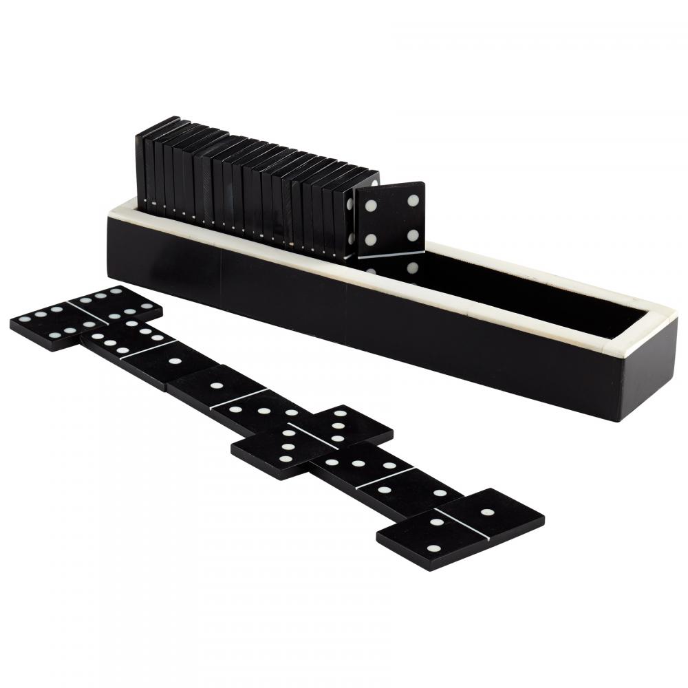 Dominoes Black And White