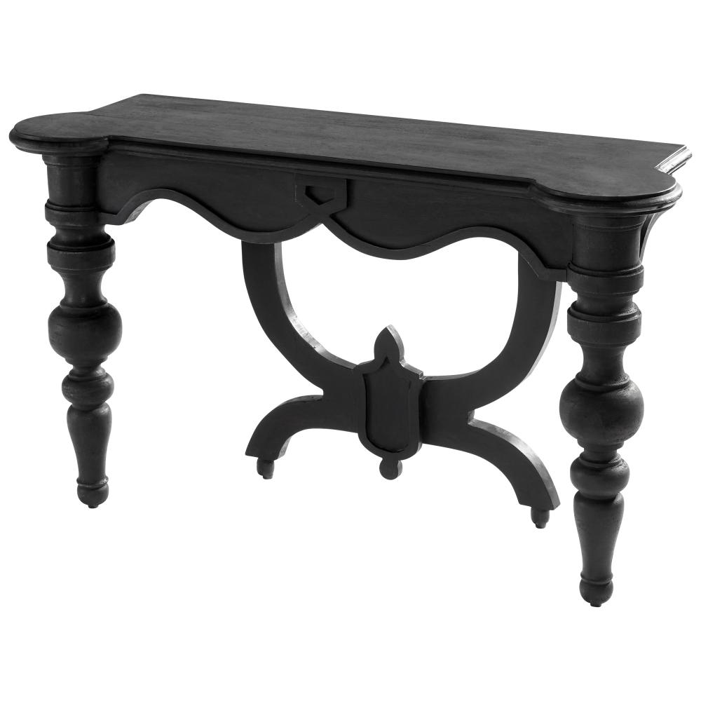 Lacroix Console Table Black