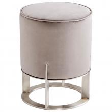 Cyan Designs 09593 - Mr Winston Ottoman Brushed Stainless Steel