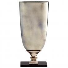 Cyan Designs 09767 - Chalice Vase - Verdi Platinum Glass - Large