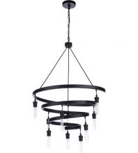 Craftmade 55410-FB - Tranquil 10 Light Chandelier in Flat Black