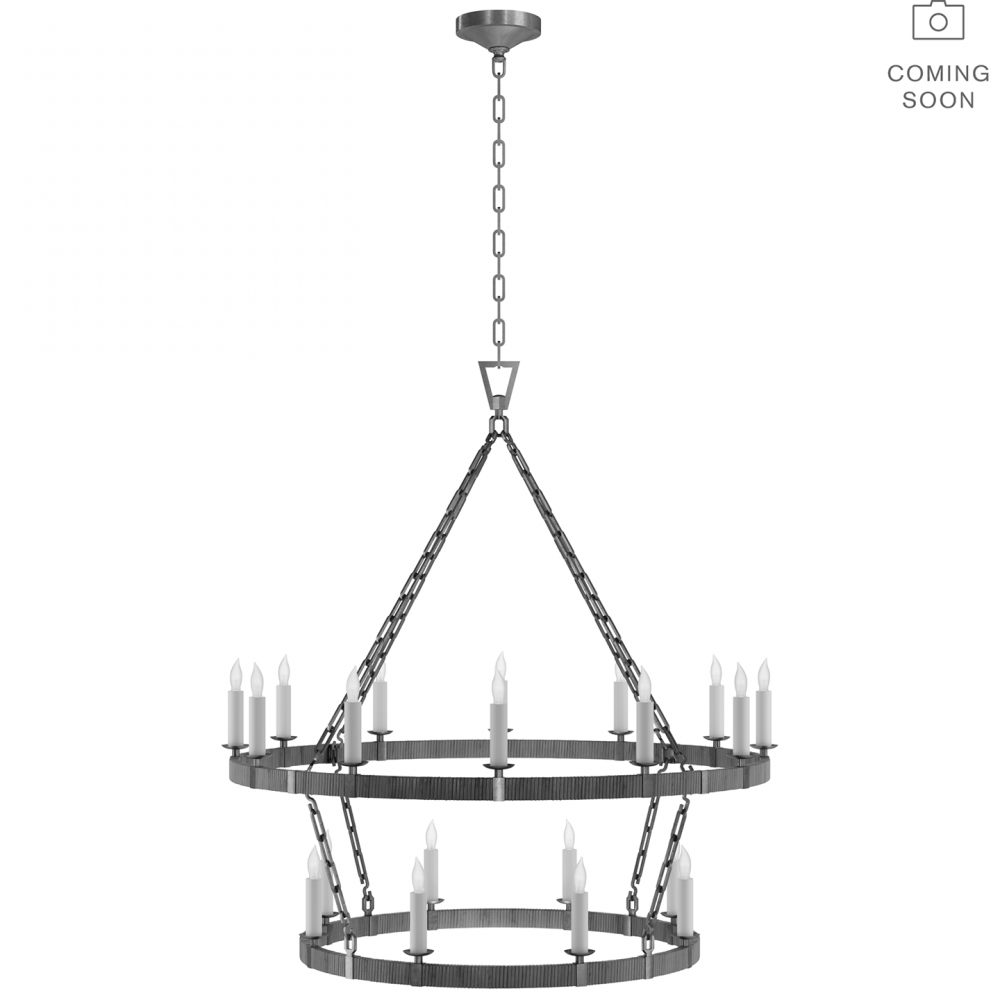 Darlana Large Two Tier Chandelier