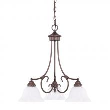 Capital 3224BZ-220 - 3 Light Chandelier