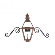 Primo Gas Lanterns JK-24G_MOU - Gas w/Moustache Scrolls