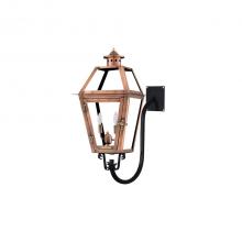 Primo Gas Lanterns OL-18E_GN - Two Light Gooseneck Bracket