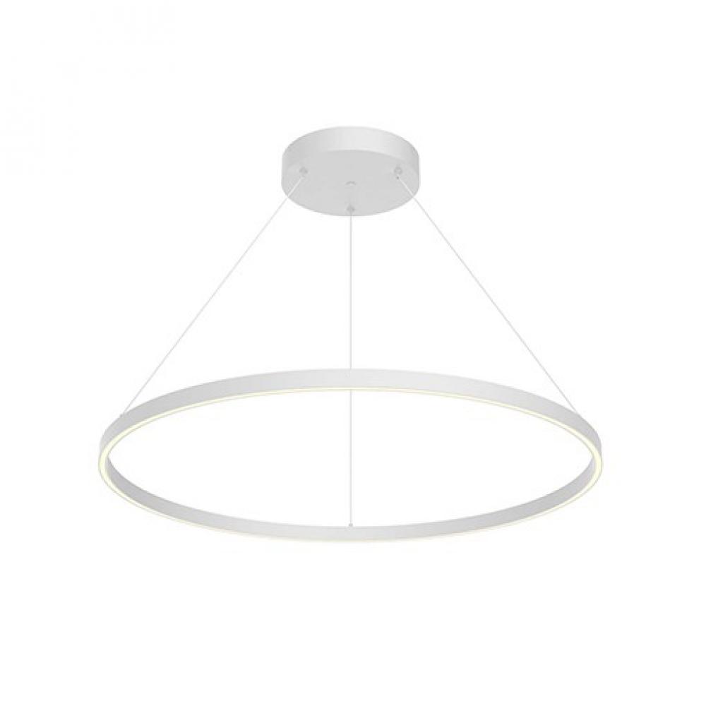 Cerchio 48-in Black LED Pendant