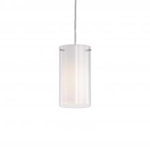 Kuzco Lighting Inc 41311W - Firenze 4-in White 1 Light Pendant