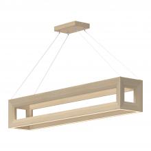 Kuzco Lighting Inc LP32942-WK - Morina 42-in White Oak LED Linear Pendant