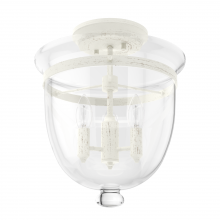 Hunter 19316 - Belltown 3 Light Semi-Flush Mount