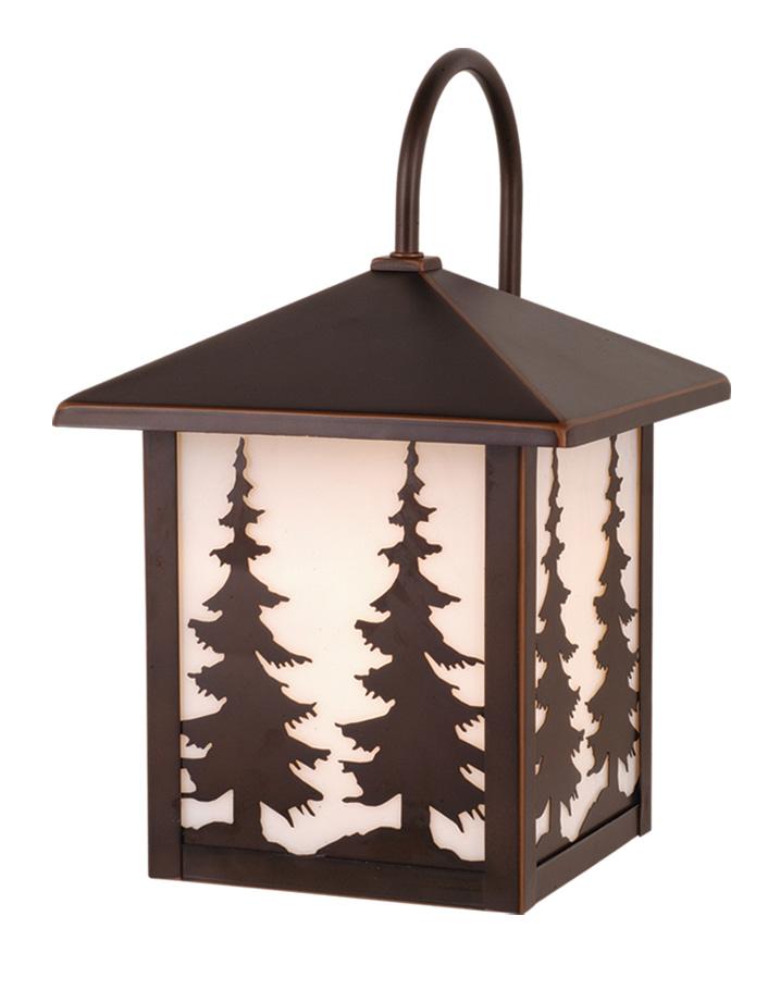 Yosemite 8-in Tree Outdoor Wall Light Burnished Bronze