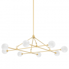 Hudson Valley 4846-AGB - 8 LIGHT CHANDELIER