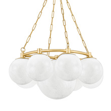 Hudson Valley 5229-AGB - 9 LIGHT CHANDELIER