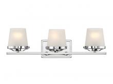  L8-5250-3-11 - Klein 3-Light Bathroom Vanity Light in Polished Chrome