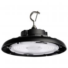 Nuvo 65/801R2 - 100 Watt UFO LED High Bay; 4000K; 14100 Lumens; 277-480 Volt; Black Finish