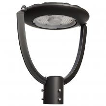 Nuvo 65/891 - 55 Watt Adjustable Post Top LED; CCT Selectable; 120-347 Volt