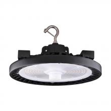 Nuvo 65/770R2 - Wattage 80W/100W/120W and CCT Selectable 3K/4K/5K LED UFO High Bay; 100-277 Volt; Black Finish