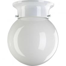 Quorum 3308-6-6 - 1LT 6" White Ball Fxtr - WH