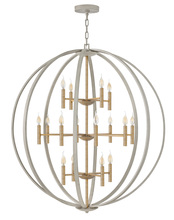 Hinkley 3464CG - Hinkley Lighting Euclid Series 3464CG Entrance Chandelier