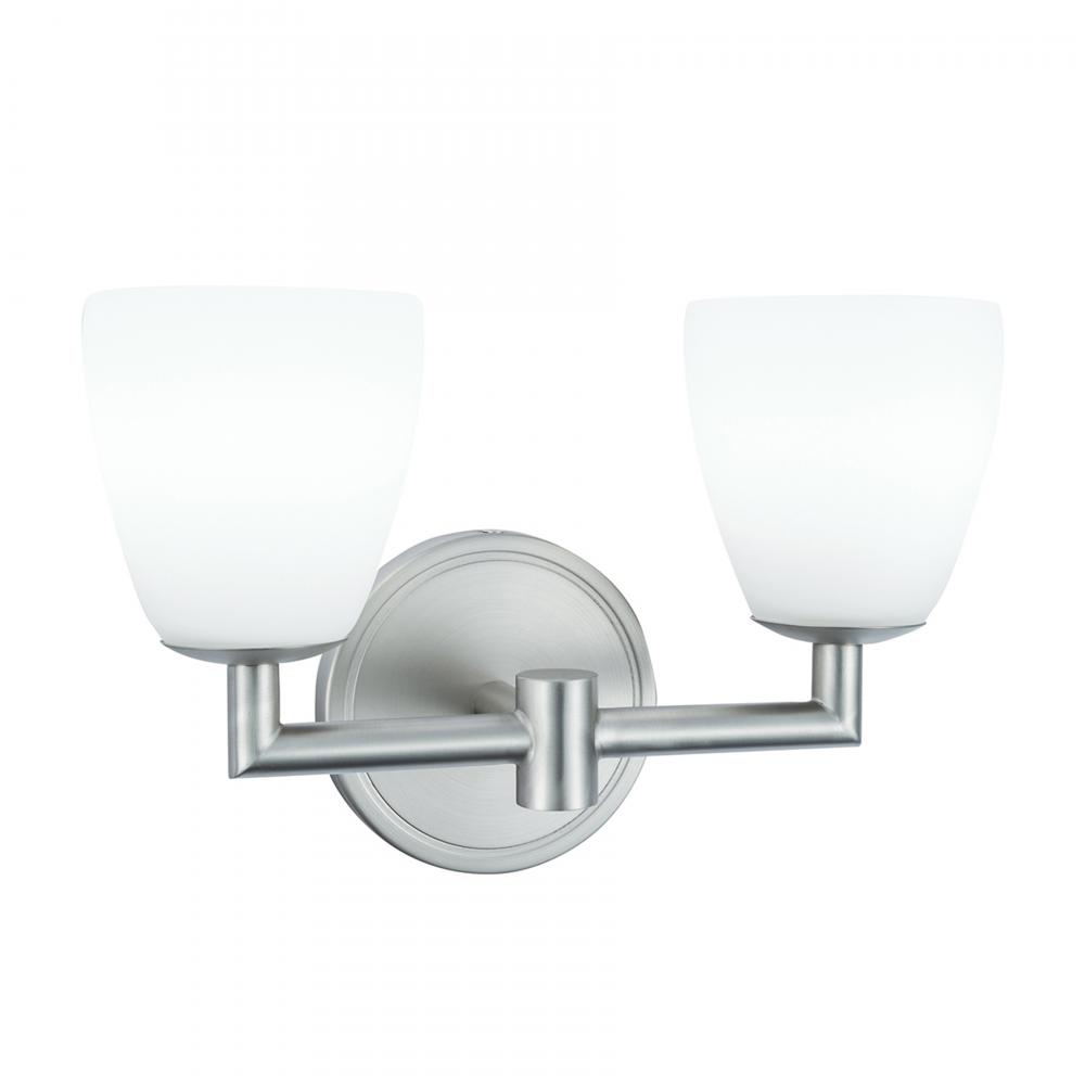 Chancellor 11'' Wide Integrated LED Vanity Light - Brushed Nickel