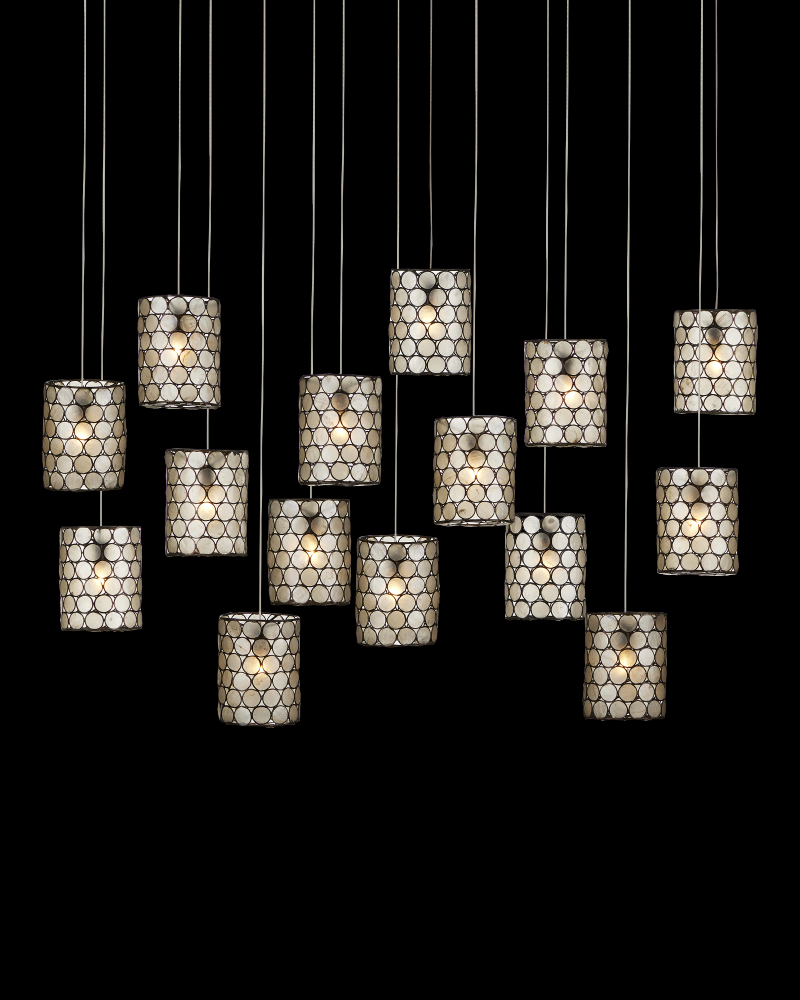 Regatta 15-Light Linear Multi-Drop Pendant