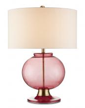 Currey 6000-0717 - Jocasta Red Table Lamp