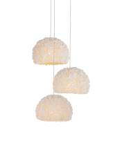 Currey 9000-1178 - Virtu 3-Light Round Multi-Drop Pendant