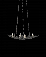 Currey 9000-0555 - Rainforest Small Bronze Chandelier