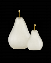 Currey 1200-0641 - Glass Pear Set of 2