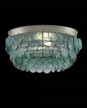 Currey 9999-0013 - Braithwell Recycled Glass Flush Mount